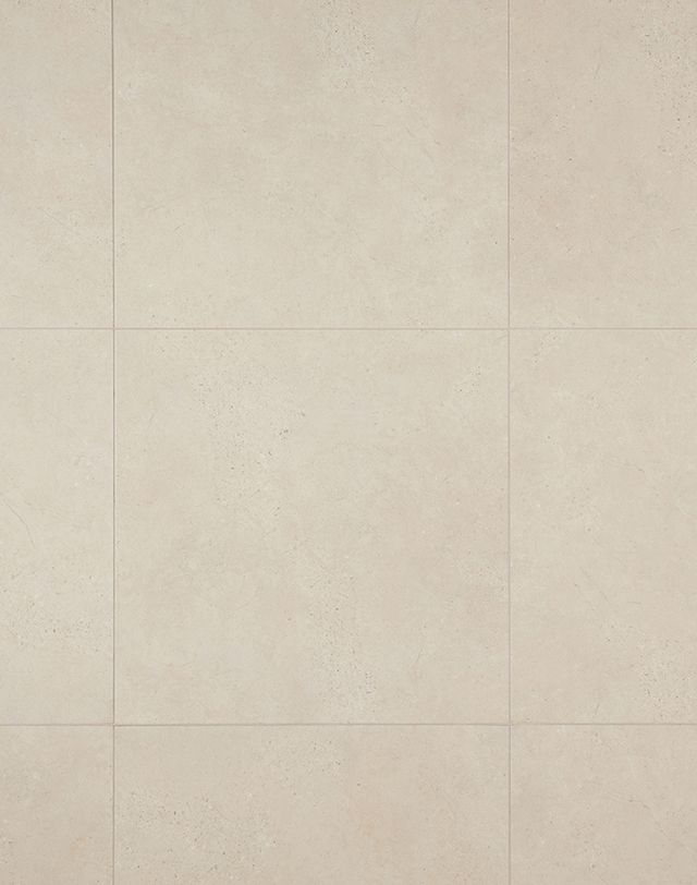 Sol vinyle MANHATTAN DALLE Easytrend, Carrelage travertin beige, dalle 61.00 x 122.00 cm