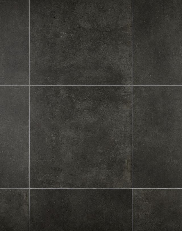 Sol vinyle MANHATTAN DALLE Easytrend, Pierre noire, dalle 61.00 x 122.00 cm