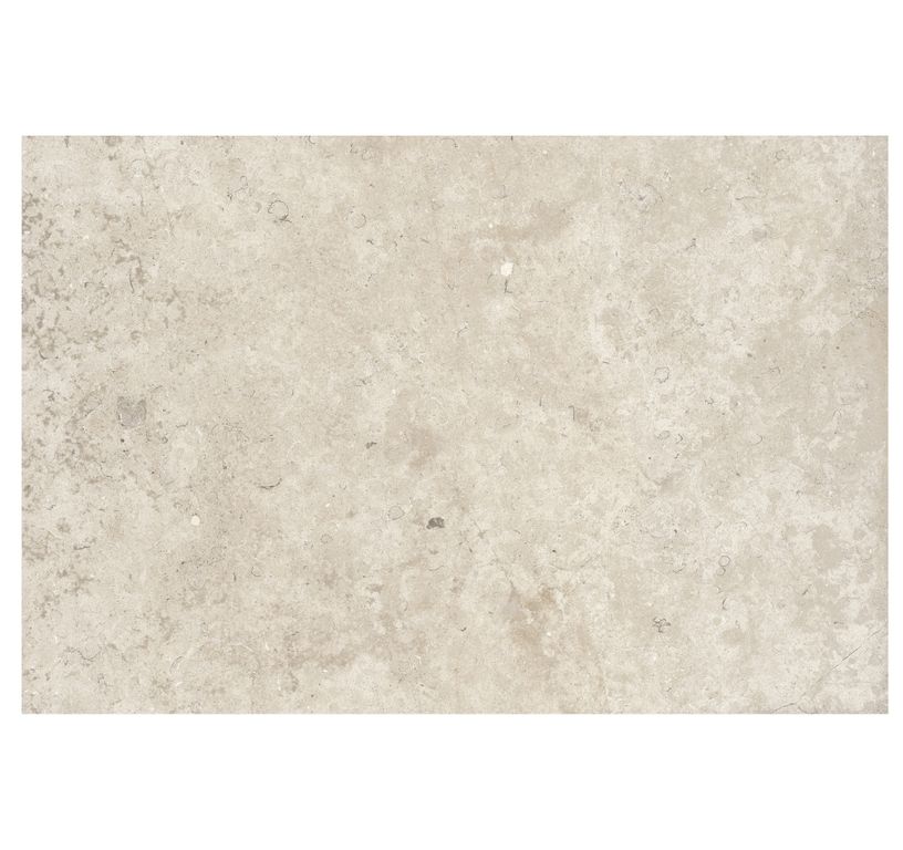 Carrelage VEZELAY GRIP SABLE, aspect travertin 40x60cm, dim 40.00 x 60.00 cm