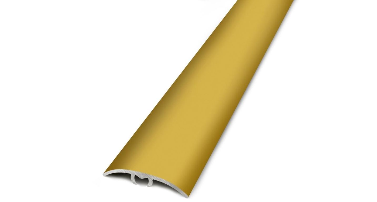 Barre de seuil HARMONY 30 , aluminium, décor or, l.3.00 x L. 93.00 cm