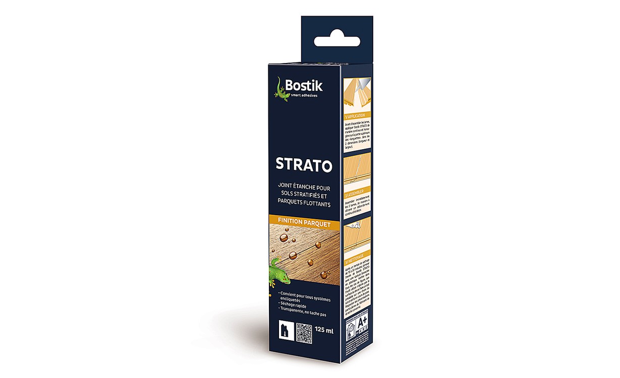 Cartouche de colle Bostik STRATO, pour sols Accessoire Parquet, pour stratifié et parquet, 0.14 kg