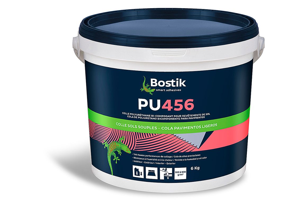 Colle Bostik STIX P956 2K, pour sols Vinyle, , 6.00 kg