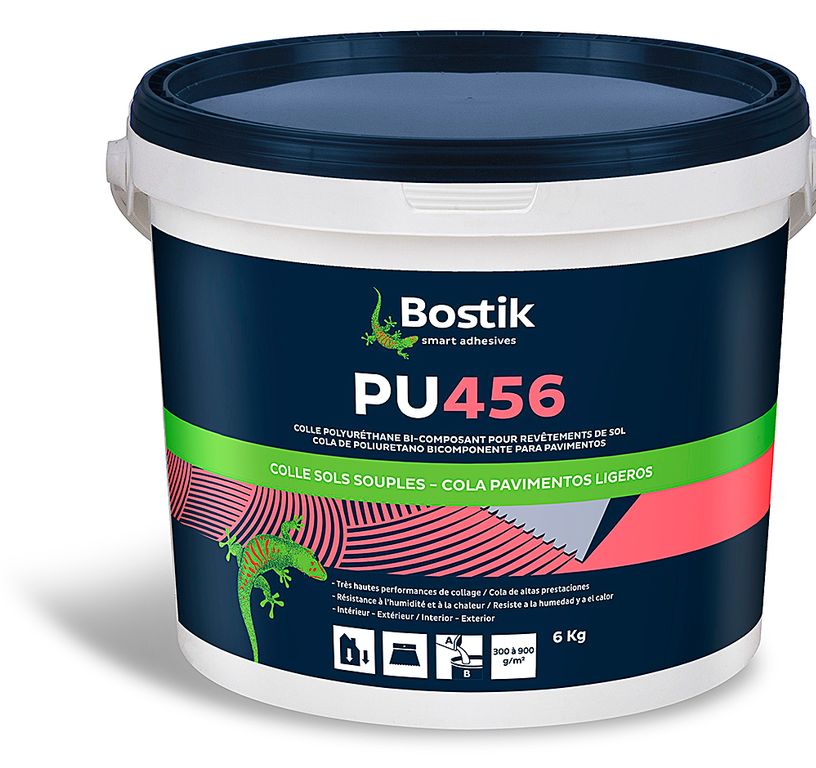 Colle Bostik STIX P956 2K, pour sols Vinyle, , 6.00 kg