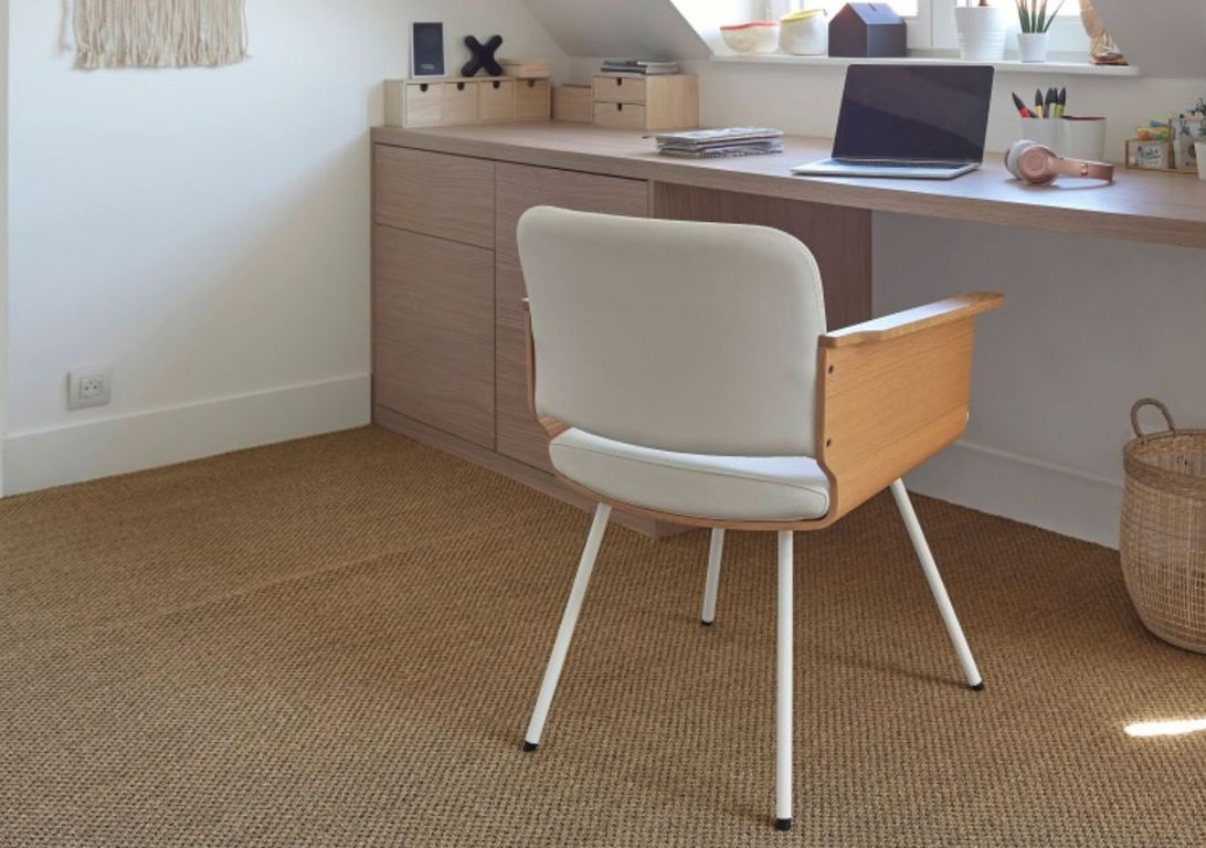 Sisal TIGRA, col beige doré , rouleau 4.00 m