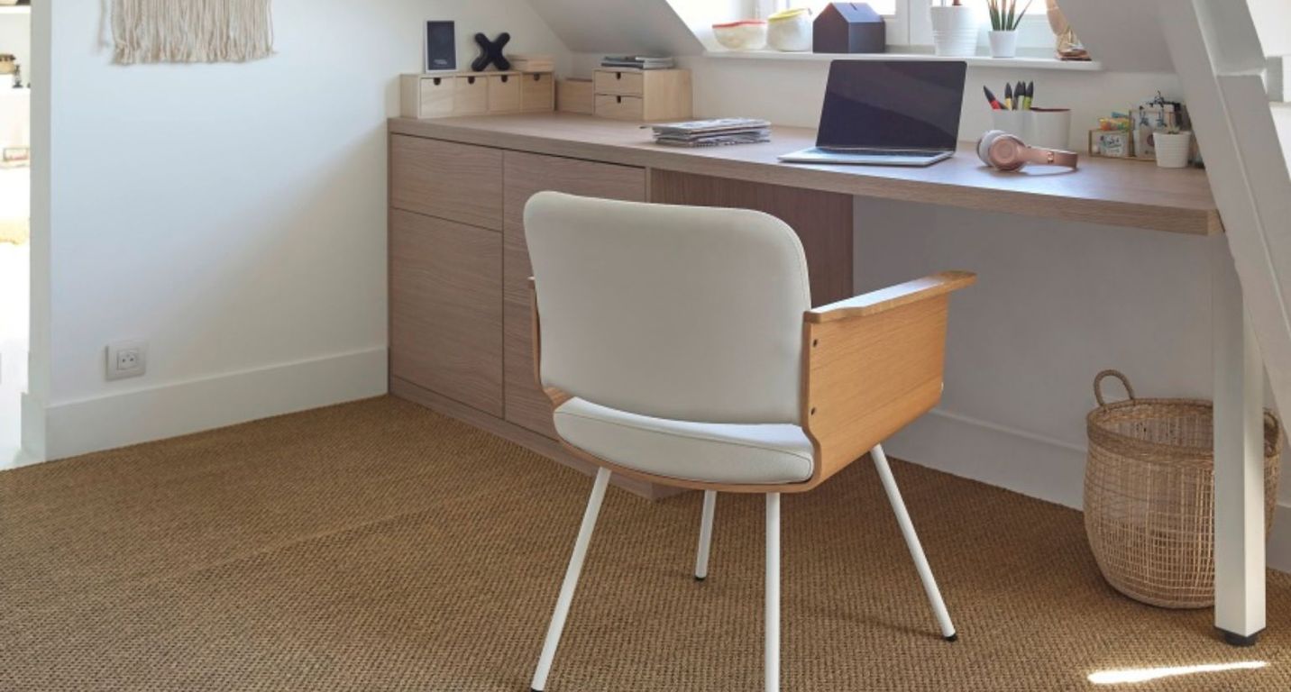 Sisal TIGRA, col beige doré , rouleau 4.00 m