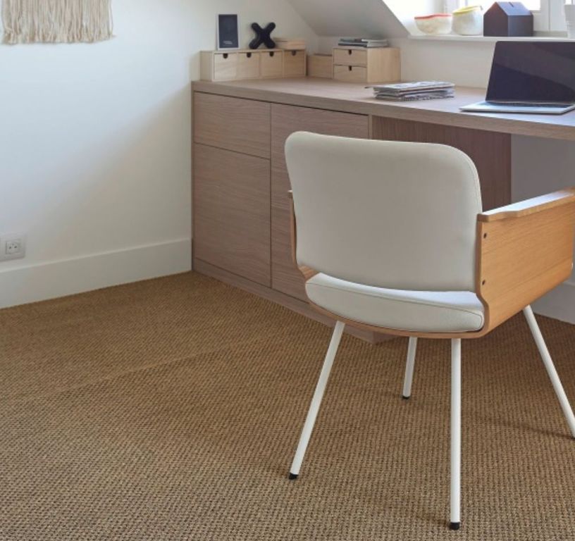 Sisal TIGRA 5M, col beige doré, rouleau 5.00 m