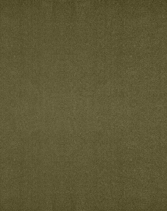 Moquette velours Tessa 4M, col Vert olive, rouleau 4.00 m
