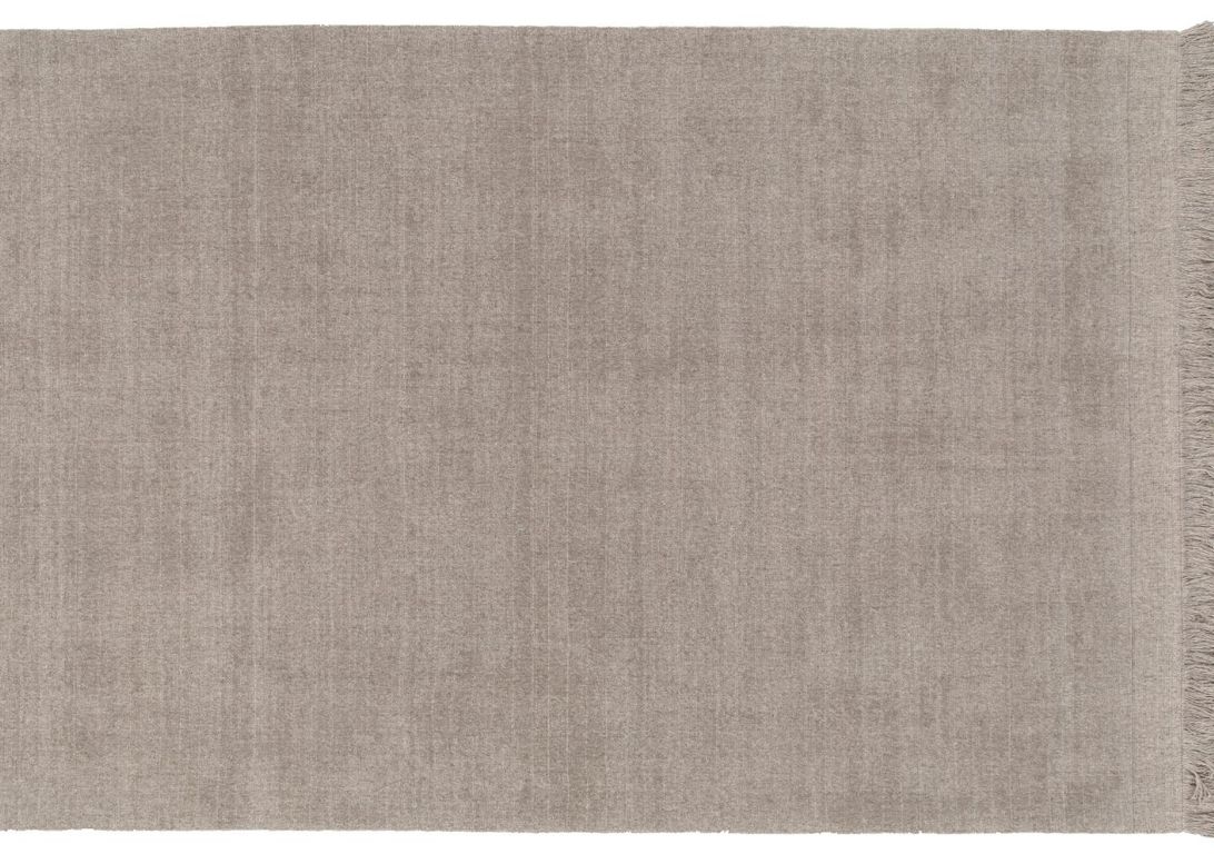 Tapis LENA , uni beige naturel