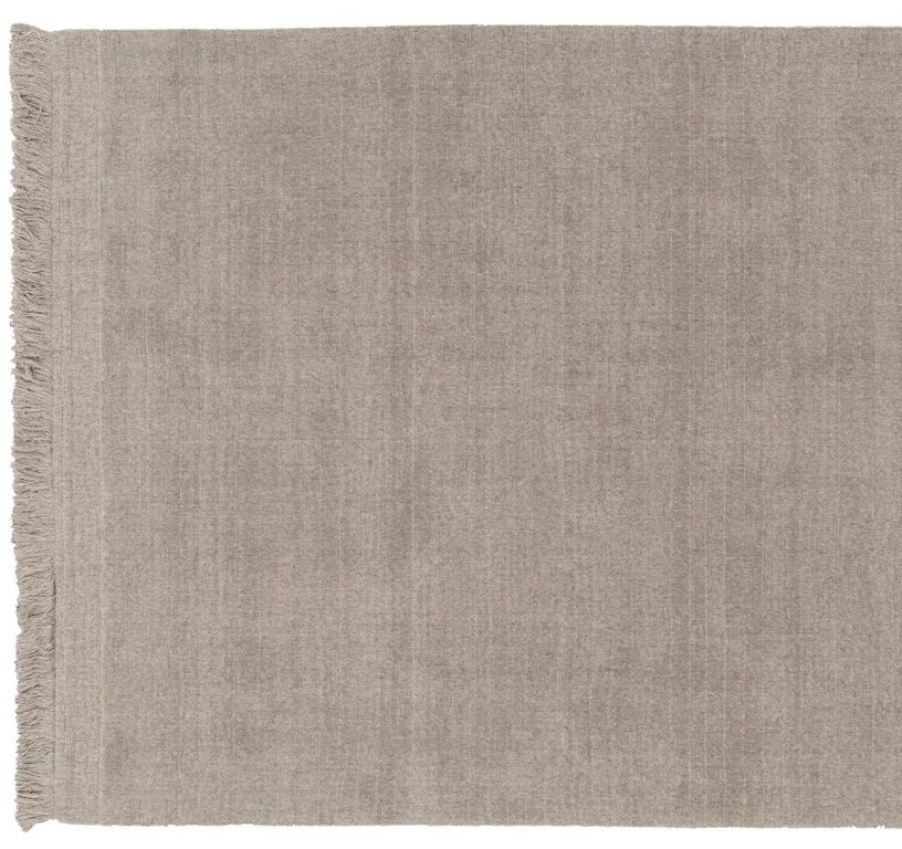 Tapis LENA , uni beige naturel