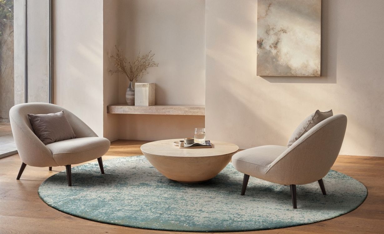 Tapis VIRGIN LAND , effacé Neptune
