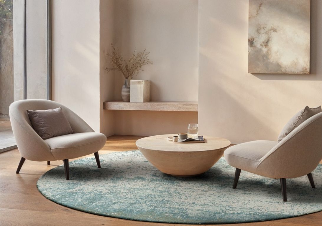 Tapis VIRGIN LAND Louis De Poortere, effacé  Neptune