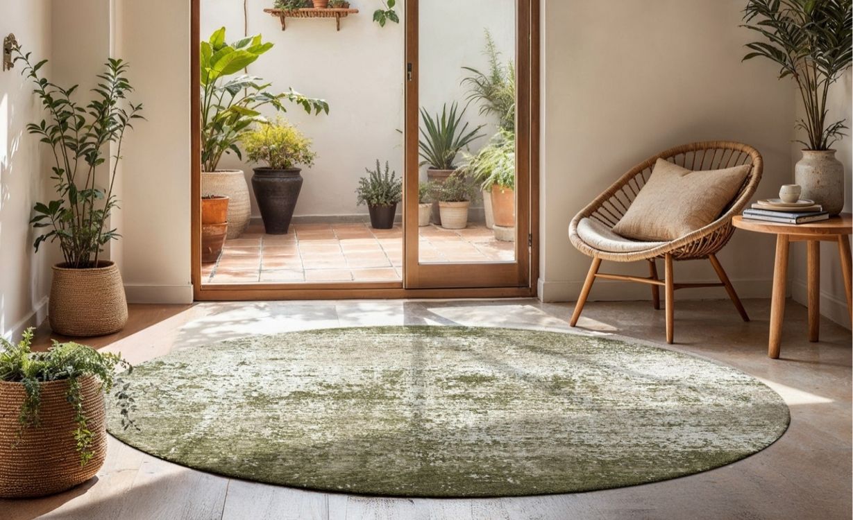 Tapis VIRGIN LAND , effacé Uranus