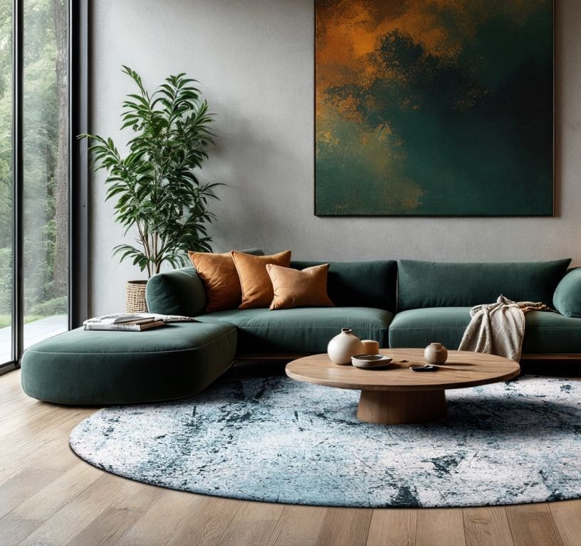 Tapis SOL Louis De Poortere, effacé  Dragonfly