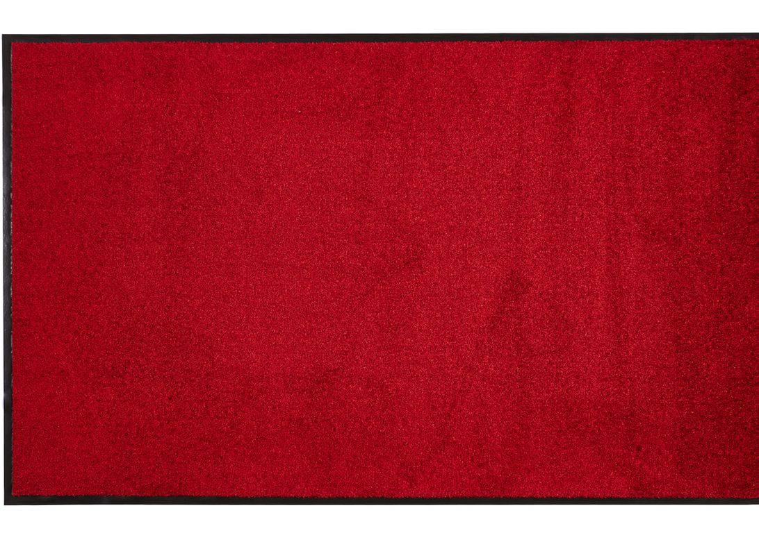 Tapis PRISMA , uni rouge