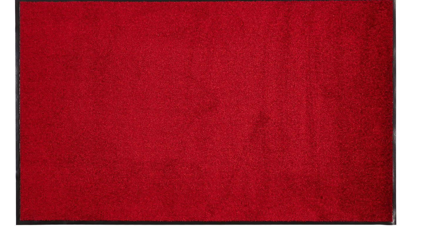 Tapis PRISMA , uni rouge