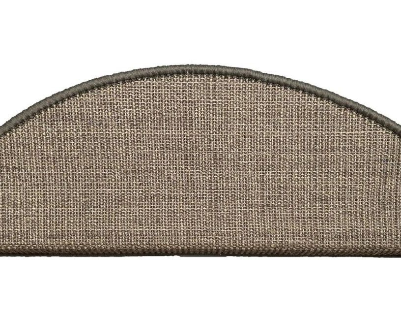 Marchette structuré SISAL MANA, demi lune col gris, dim 28.00 x 65.00 cm
