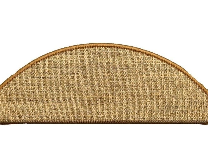 Marchette structuré SISAL MANA, demi lune col beige, dim 28.00 x 65.00 cm