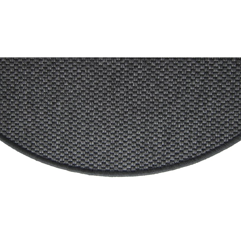 Marchette structuré NATURA, demi lune col anthracite, dim 28.00 x 65.00 cm