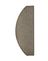 Marchette structuré NATURA, demi lune col beige, dim 28.00 x 65.00 cm