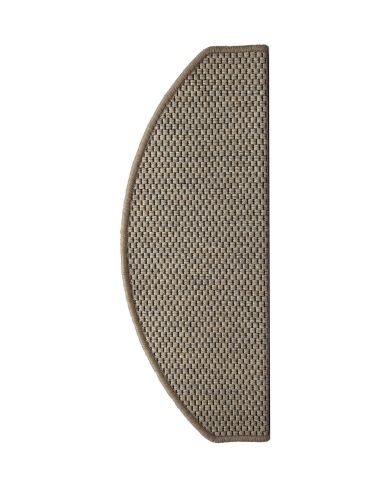 Marchette structuré NATURA, demi lune col beige, dim 28.00 x 65.00 cm