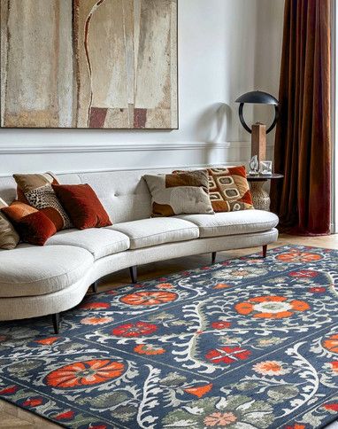 Tapis SUZANI , oriental classiqueSuede