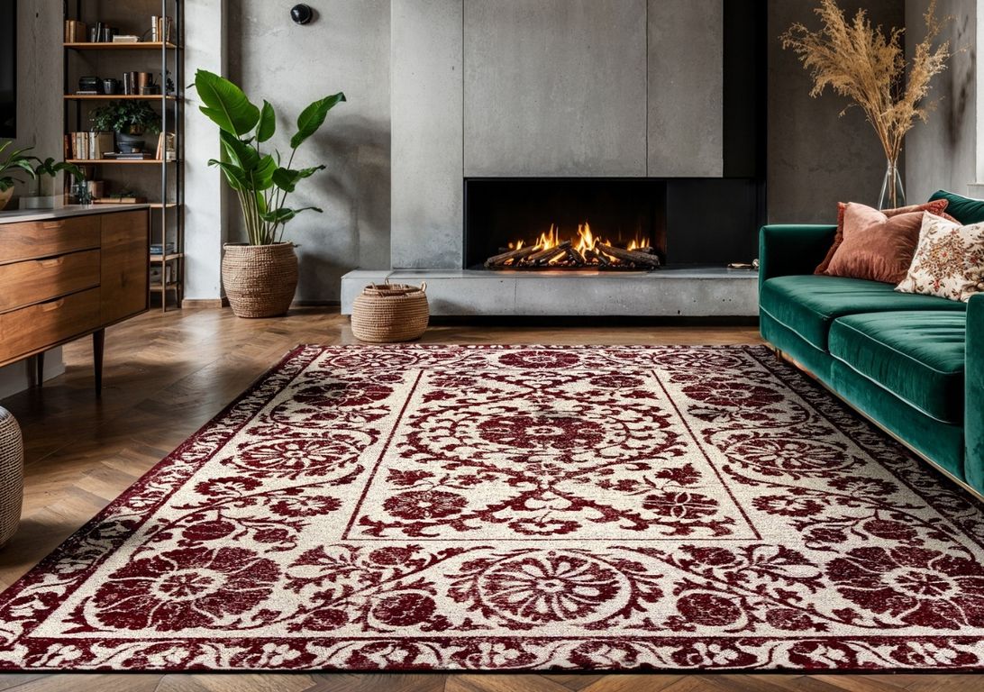 Tapis SUZANI Louis De Poortere, oriental classique Nordic