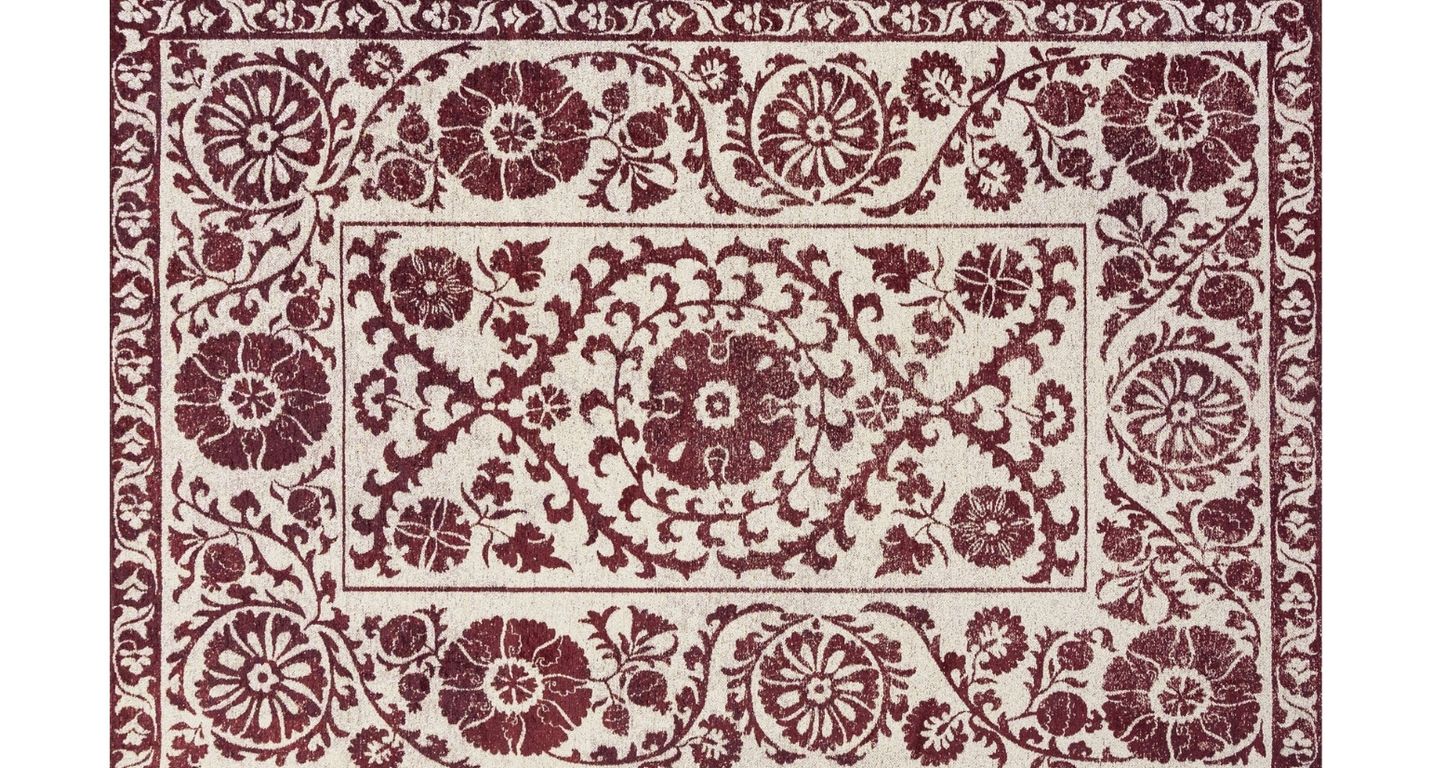 Tapis SUZANI Louis De Poortere, oriental classique Nordic