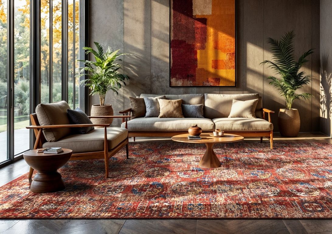 Tapis KASAK Louis De Poortere, oriental kazak Zephyr