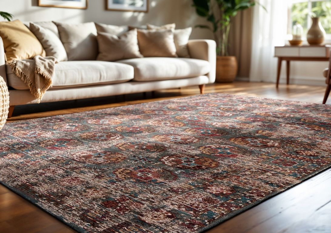 Tapis KASAK Louis De Poortere, oriental kazak Boree