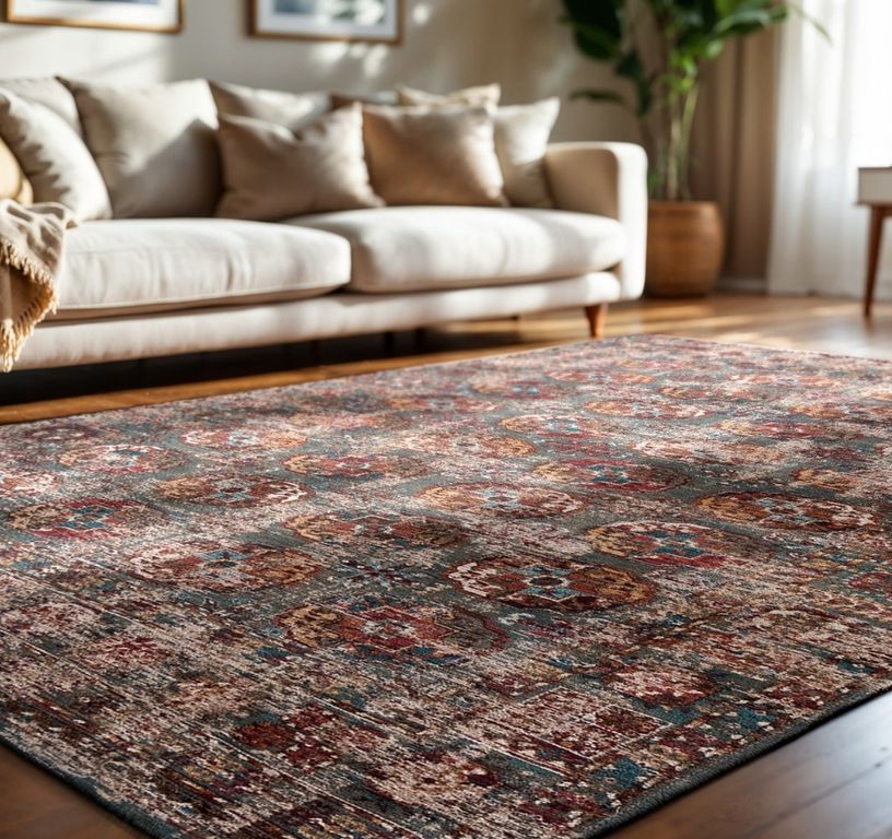 Tapis KASAK Louis De Poortere, oriental kazak Boree