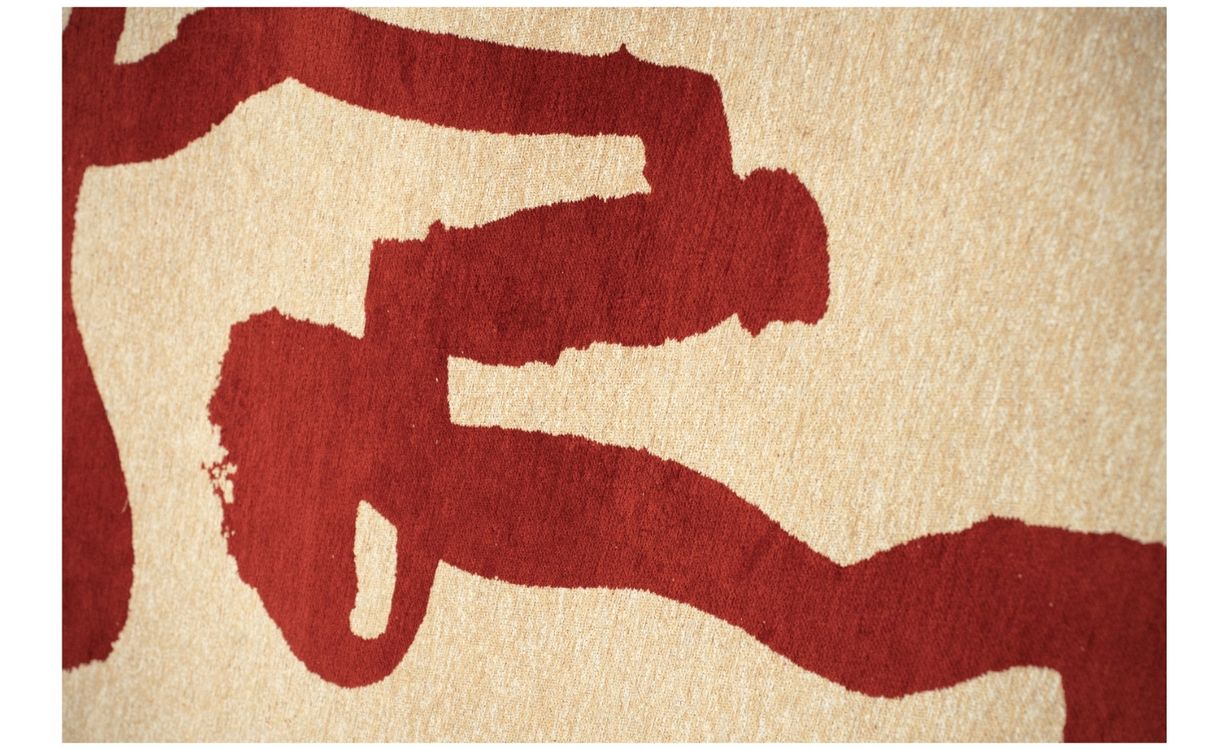 Tapis RIBBON , graphique Imperial red