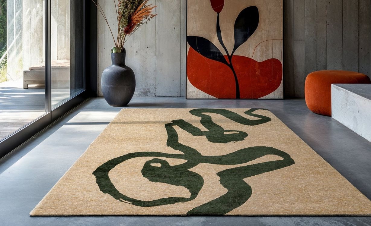 Tapis RIBBON , graphique Garden spirit