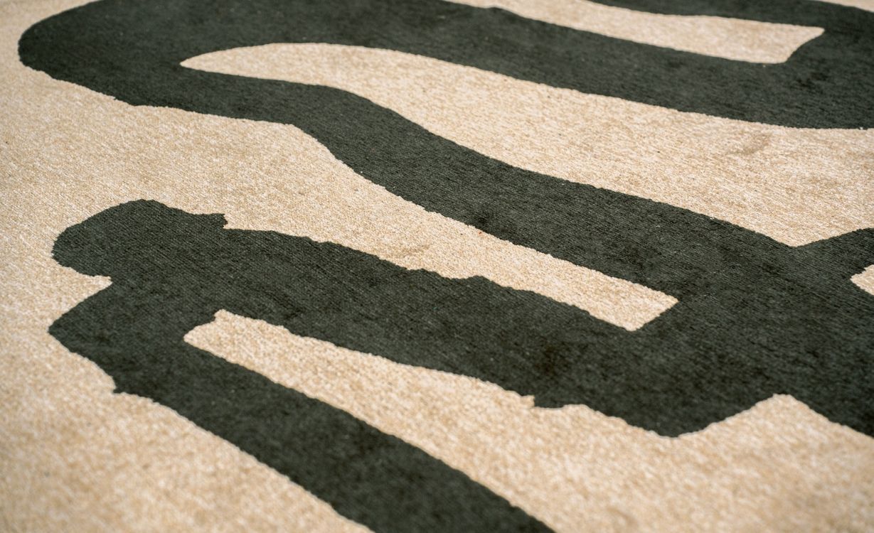 Tapis RIBBON , graphique Garden spirit