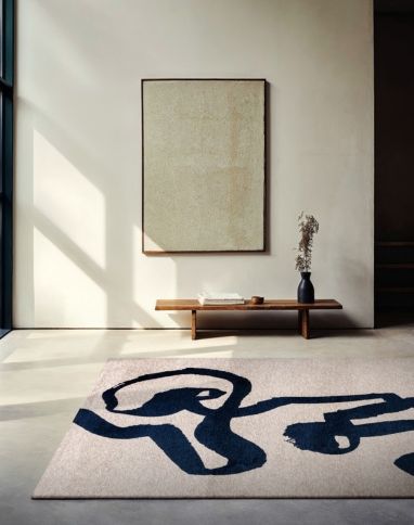 Tapis RIBBON , graphique Sea ink