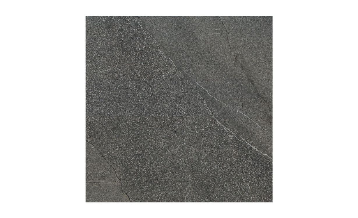 Dalle carrelage 20mm HALLEY 20mm anthracite, aspect pierre 60x60cm, dim 60.00 x 60.00 cm