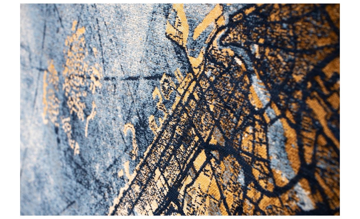 Tapis DUBAI , graphique Gold sea