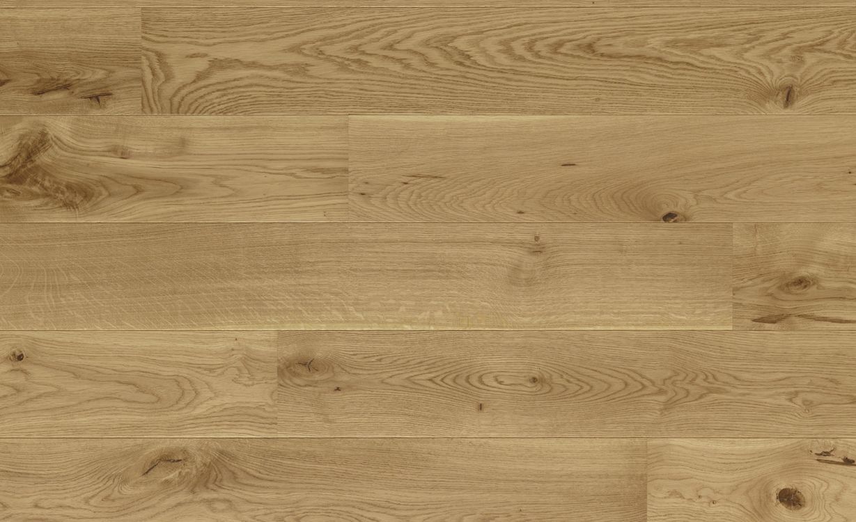 Parquet contrecollé HERITAGE 165 CHENE AUTHENTIQUE, chêne miel, verni, larg. 16.50 cm