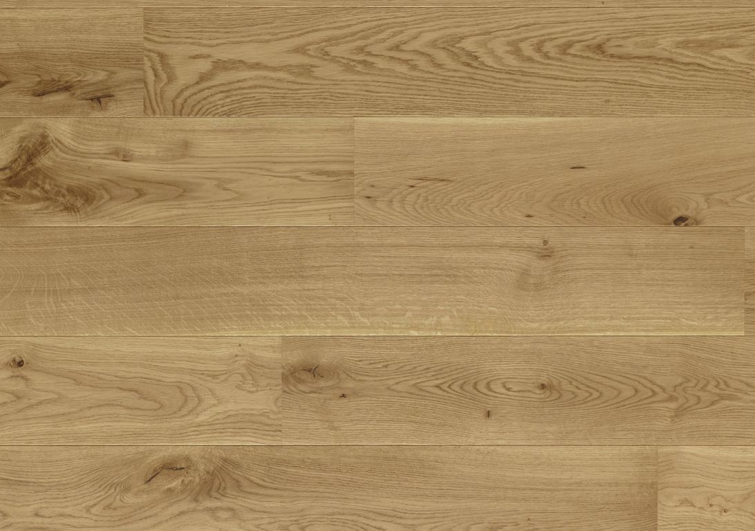 Parquet contrecollé HERITAGE 165 CHENE AUTHENTIQUE, chêne miel, verni, larg. 16.50 cm