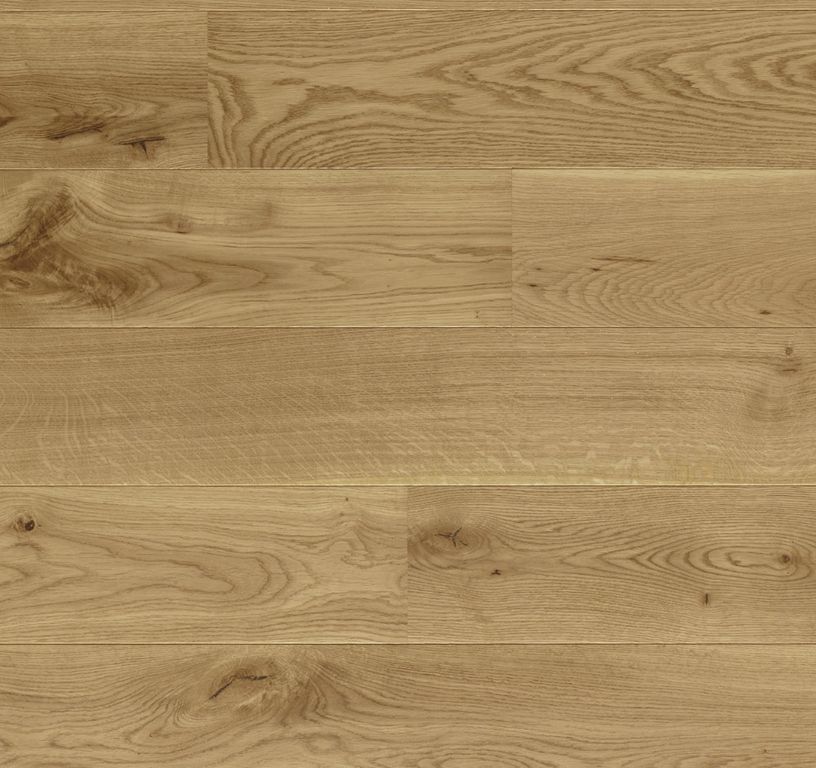 Parquet contrecollé HERITAGE 165 CHENE AUTHENTIQUE, chêne miel, verni, larg. 16.50 cm