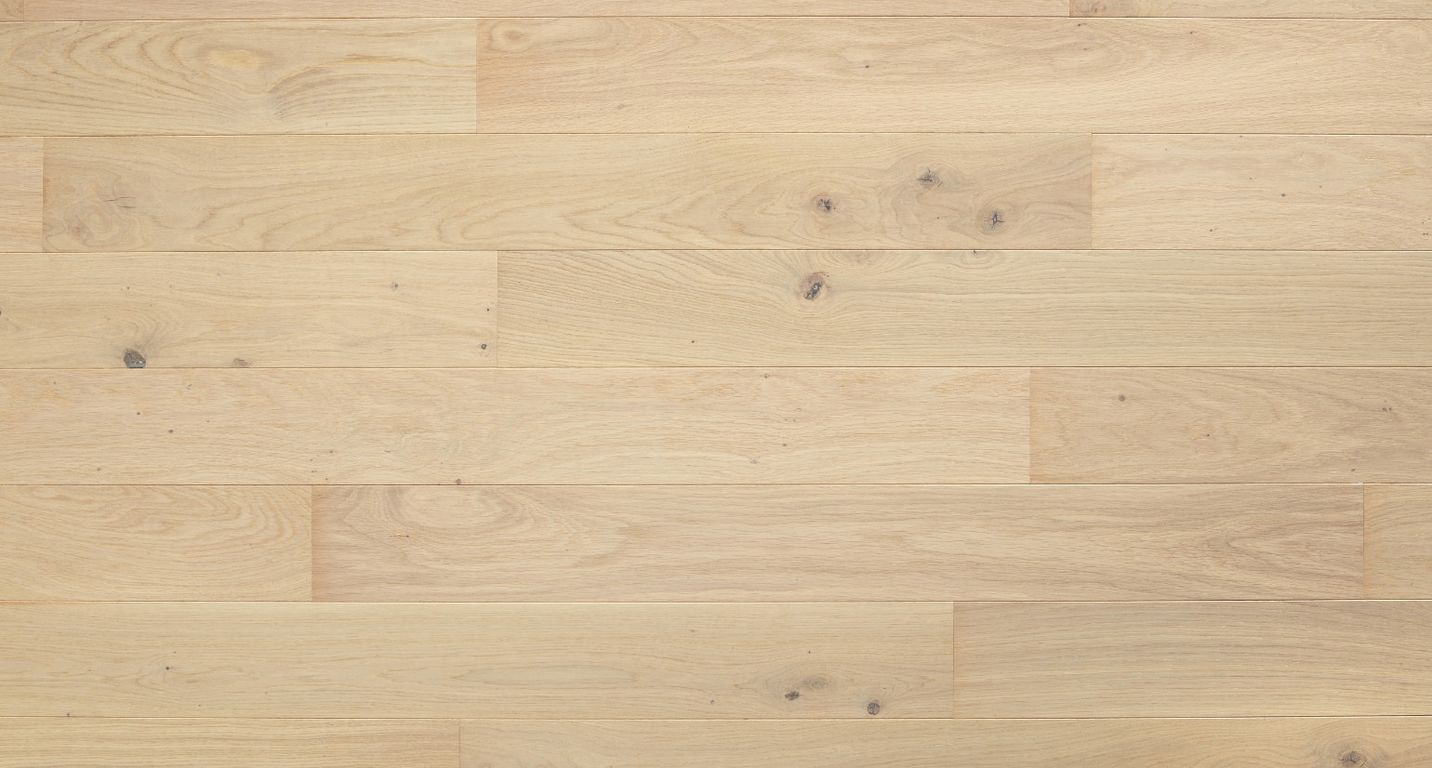 Parquet contrecollé HERITAGE 165 CHENE COURANT, chêne naturel, verni, larg. 16.50 cm