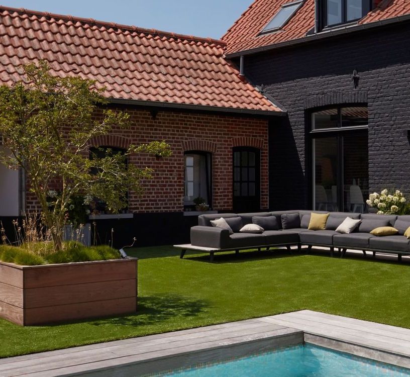 Gazon synthétique GRAMA 2M, épaisseur 30.00mm, rouleau 2.00 m