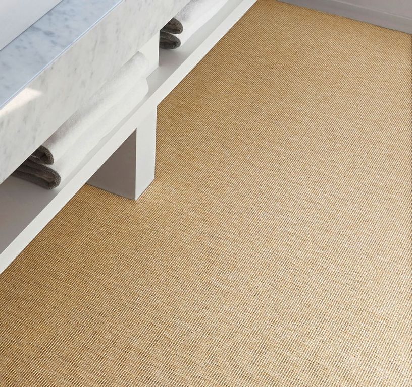 Moquette bouclée STARDUST, col caramel, rouleau 4.00 m