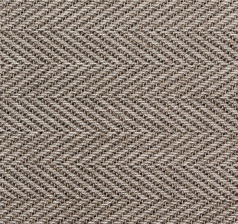 Moquette bouclée CHEVRON, col grège, rouleau 4.00 m