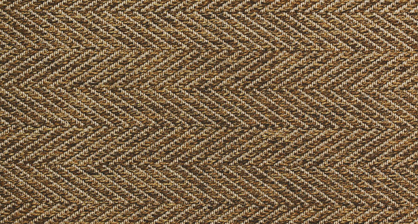 Moquette bouclée CHEVRON, col marron, rouleau 4.00 m