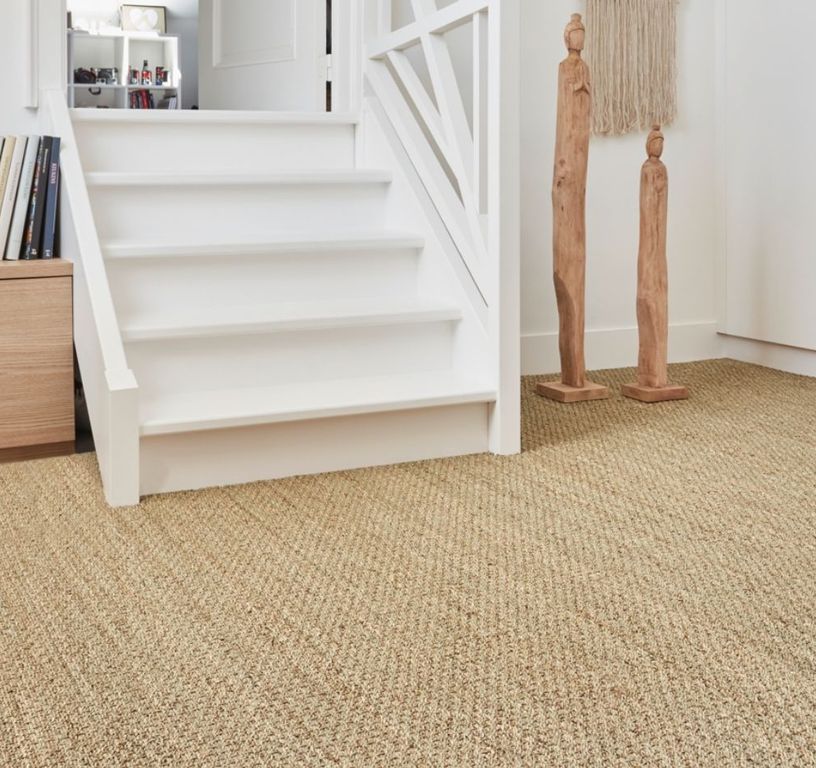 Jonc de mer AUTHENTIQUE, col naturel, rouleau 4.00 m