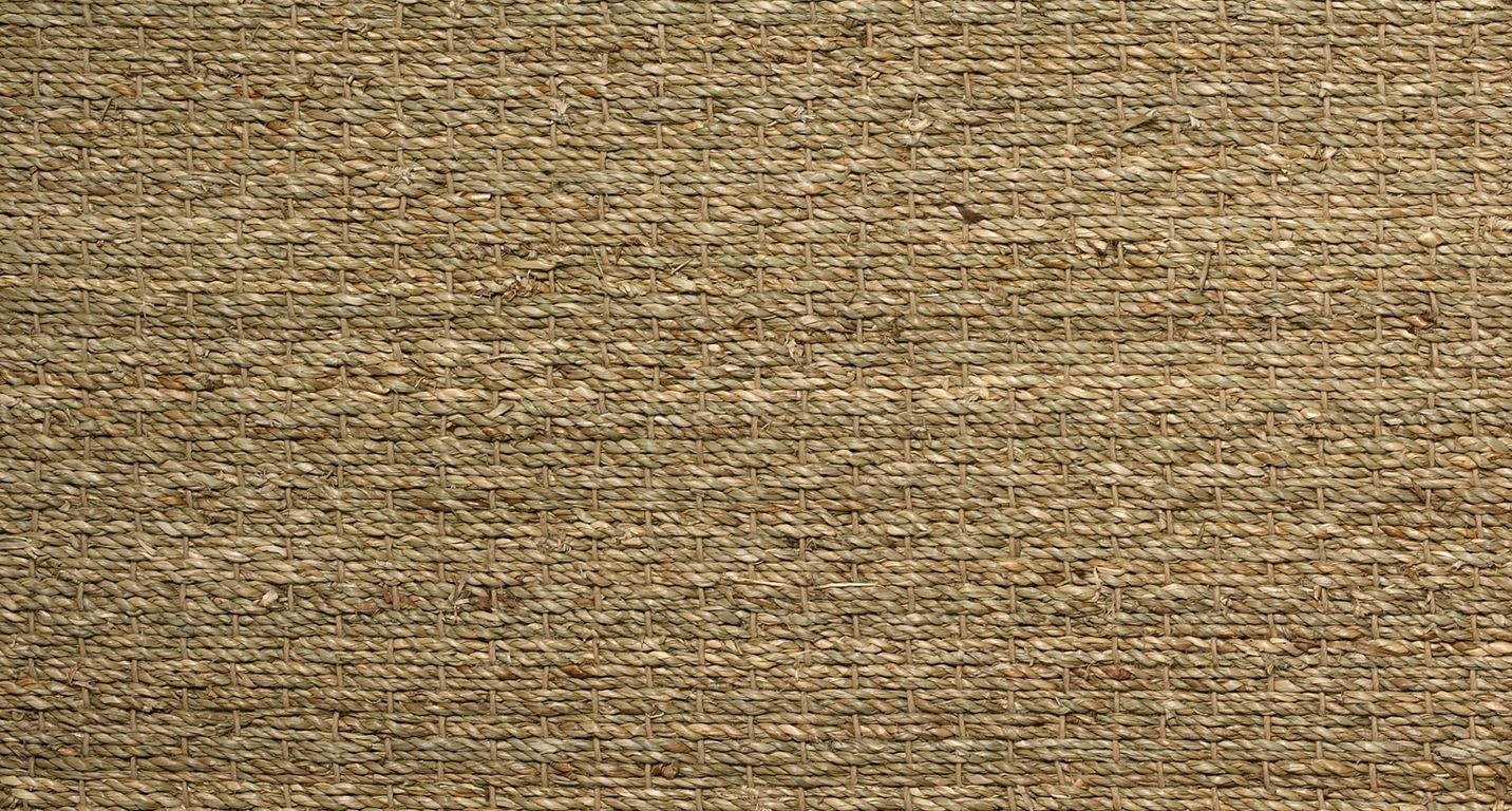 Jonc de mer AUTHENTIQUE, col naturel, rouleau 4.00 m