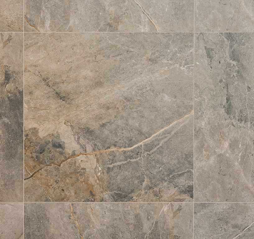 Carrelage VERONE PERLE GRIS, aspect marbre 100x100cm, dim 100.00 x 100.00 cm