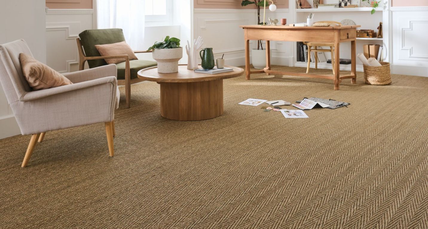 Jonc de mer KARIKAL, col NATUREL, rouleau 4.00 m