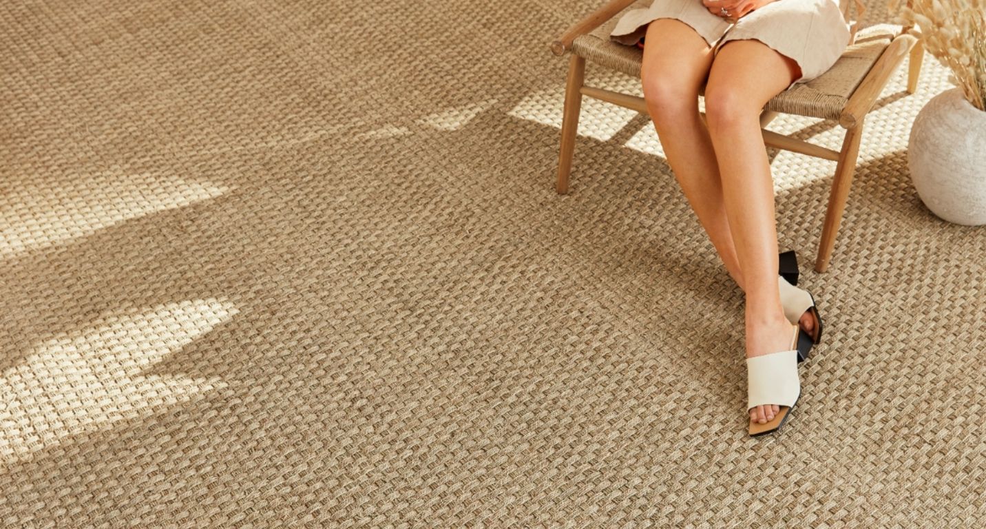 Jonc de mer NICOBAR, col NATUREL, rouleau 4.00 m