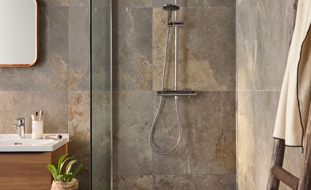 Carrelage ALERIA LIGHT  BEIGE, aspect marbre 60x60cm, dim 60.00 x 60.00 cm